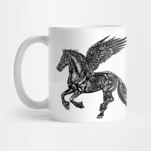 Pegasus illustration Mug